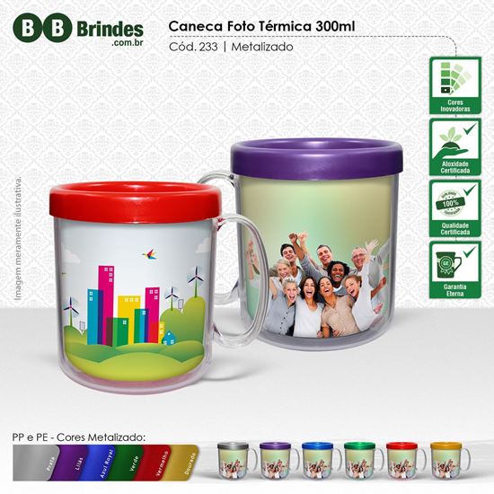 Imagem de Caneca Foto Térmica 300ml