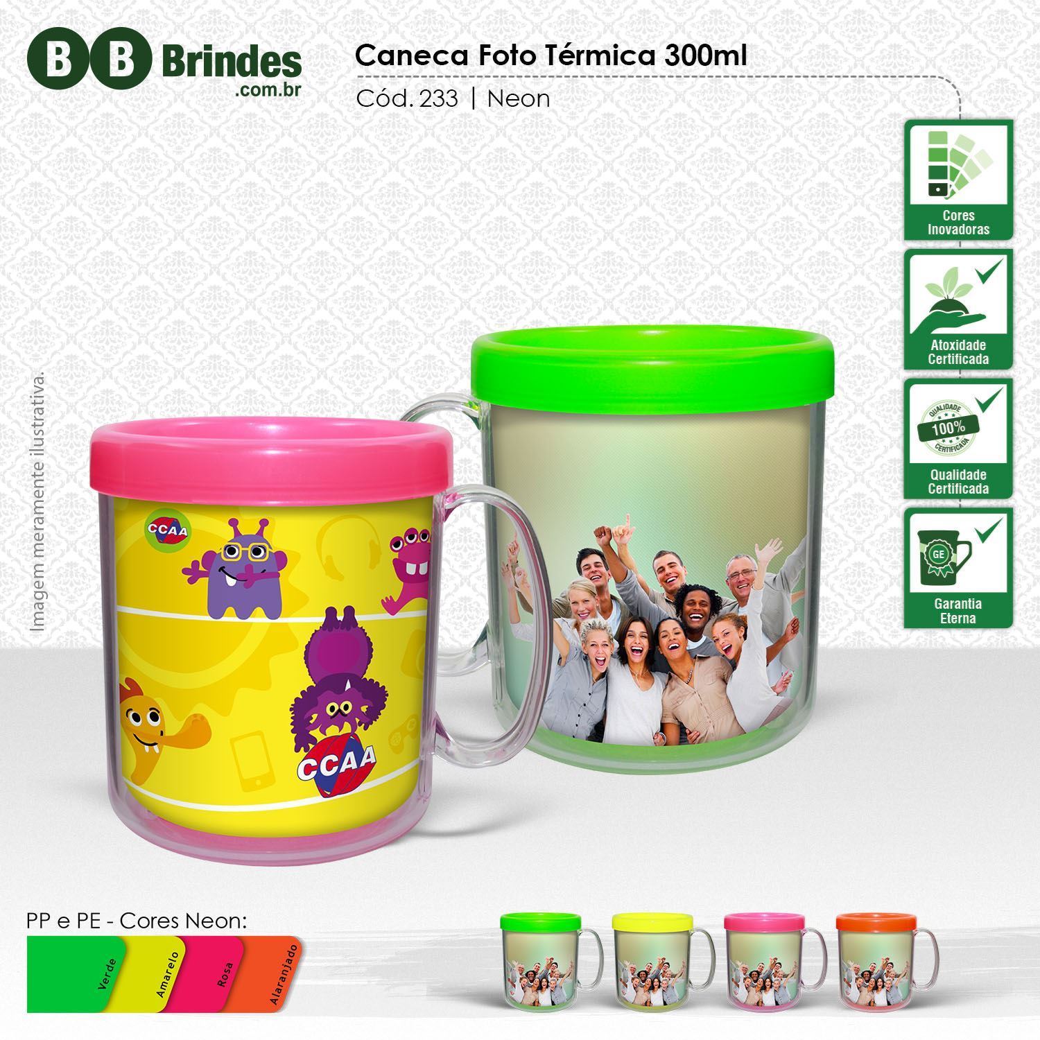 Imagem de Caneca Foto Térmica 300ml