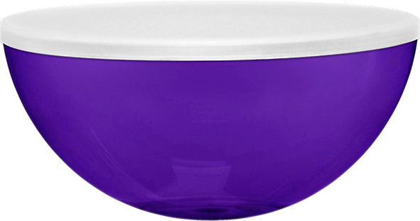 Imagem de Mini Bowl 240mL PP Translucido com tampa