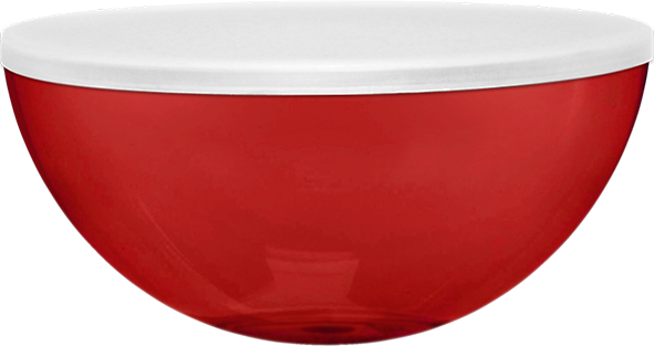 Imagem de Mini Bowl 240mL PP Translucido com tampa