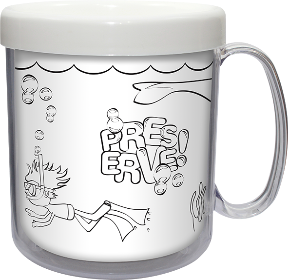 Imagem de Caneca térmica Infantil 300mL Refil PB