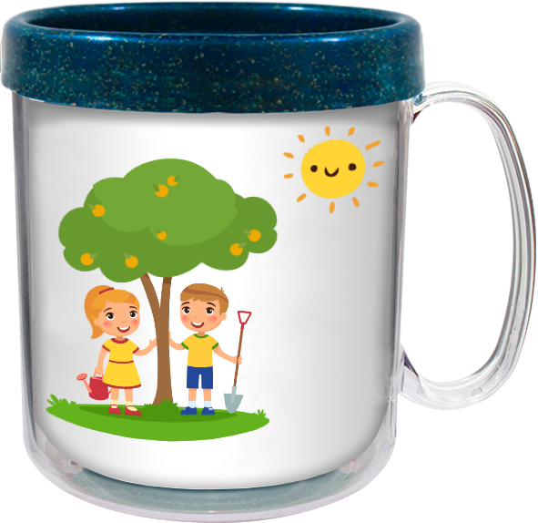 Imagem de Caneca Térmica Infantil Green Colors 300ml CL