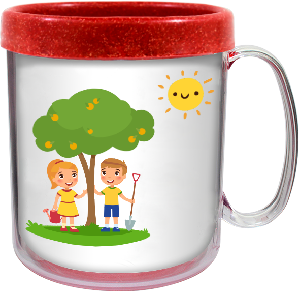 Imagem de Caneca Térmica Infantil Green Colors 300ml CL