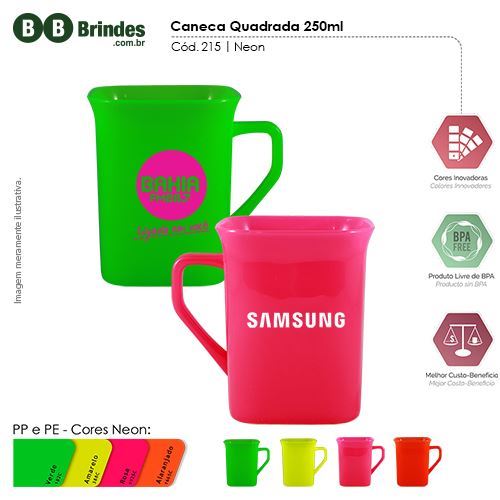 Imagem de Caneca Quadrada 250ml