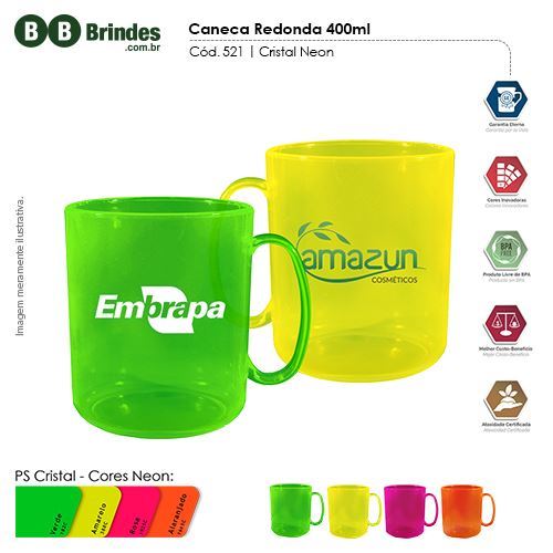 Imagem de Caneca Cristal 400ml