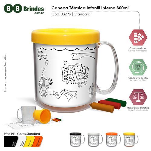 Imagem de Caneca térmica Infantil 300mL Refil PB