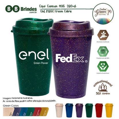 Imagem de Copo Cancun Green Colors MUG 320ml