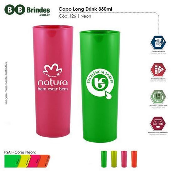 Imagem de Copo Long Drink 330ml PS