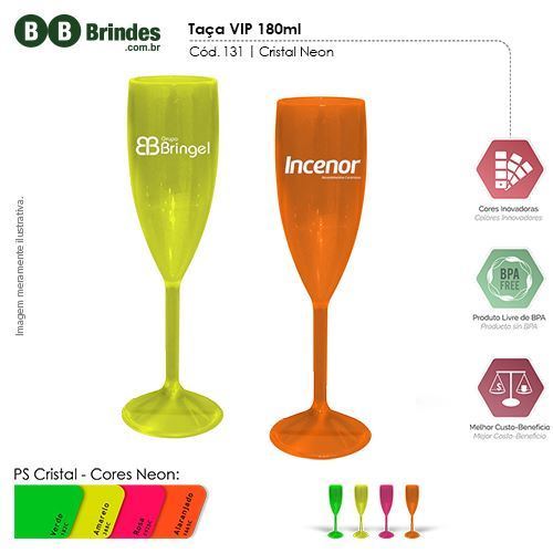 Imagem de Taça VIP 180ml PS Cristal