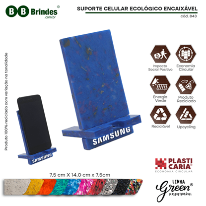 Suporte CELULAR ECOLÓGICO Encaixável