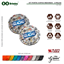 KIT PORTA COPOS REDONDO ECOLÓGICO 2 PÇS - PLASTICARIA	