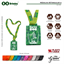 Medalha Retangular Ecológica G (6x9cm) PLASTICARIA