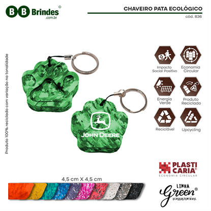 CHAVEIRO PATA ECOLÓGICO - PLASTICARIA 
