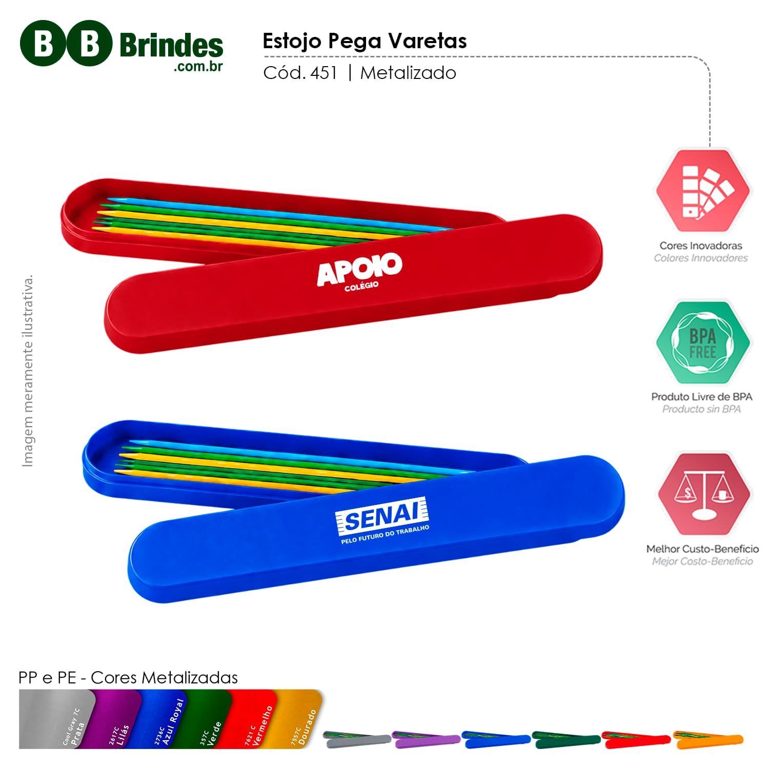 Estojo Pega Varetas